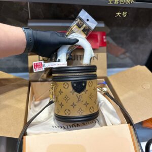 LOUIS VUITTON Cannes Classic Old Flower Fortune Bucket