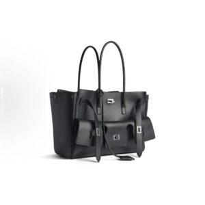 Balenciaga Bel Air Silver Buckle