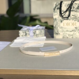 DIOR Women's Classic Logo Belt