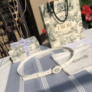 DIOR "Teddy-D" enamel jewelry belt