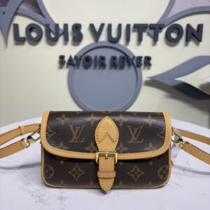 Louis Vuitton Nano Diane Mini Baguette Bag
