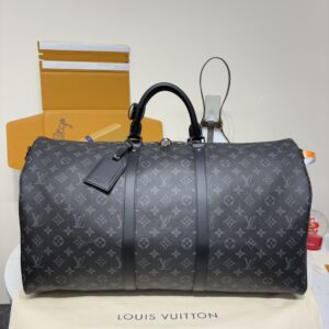Louis Vuitton Keepall Bandoulière 55 Travel Bag Collection