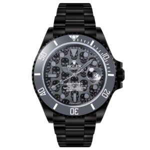 IPK × BLAKEN Joint Modified Rolex Submariner Series——All Black Diamond Carbon Coating Limited Edition